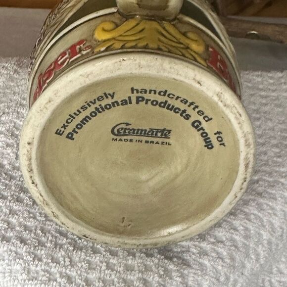 BUDWEISER Anheuser Busch Clydesdales Beer Stein Mug Cup - Picture 4 of 5